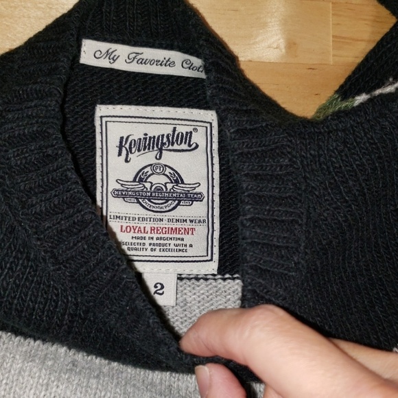 🔶️5 for $30🔶️ Kevingston wide Striped Boys Sweater - Picture 4 of 4